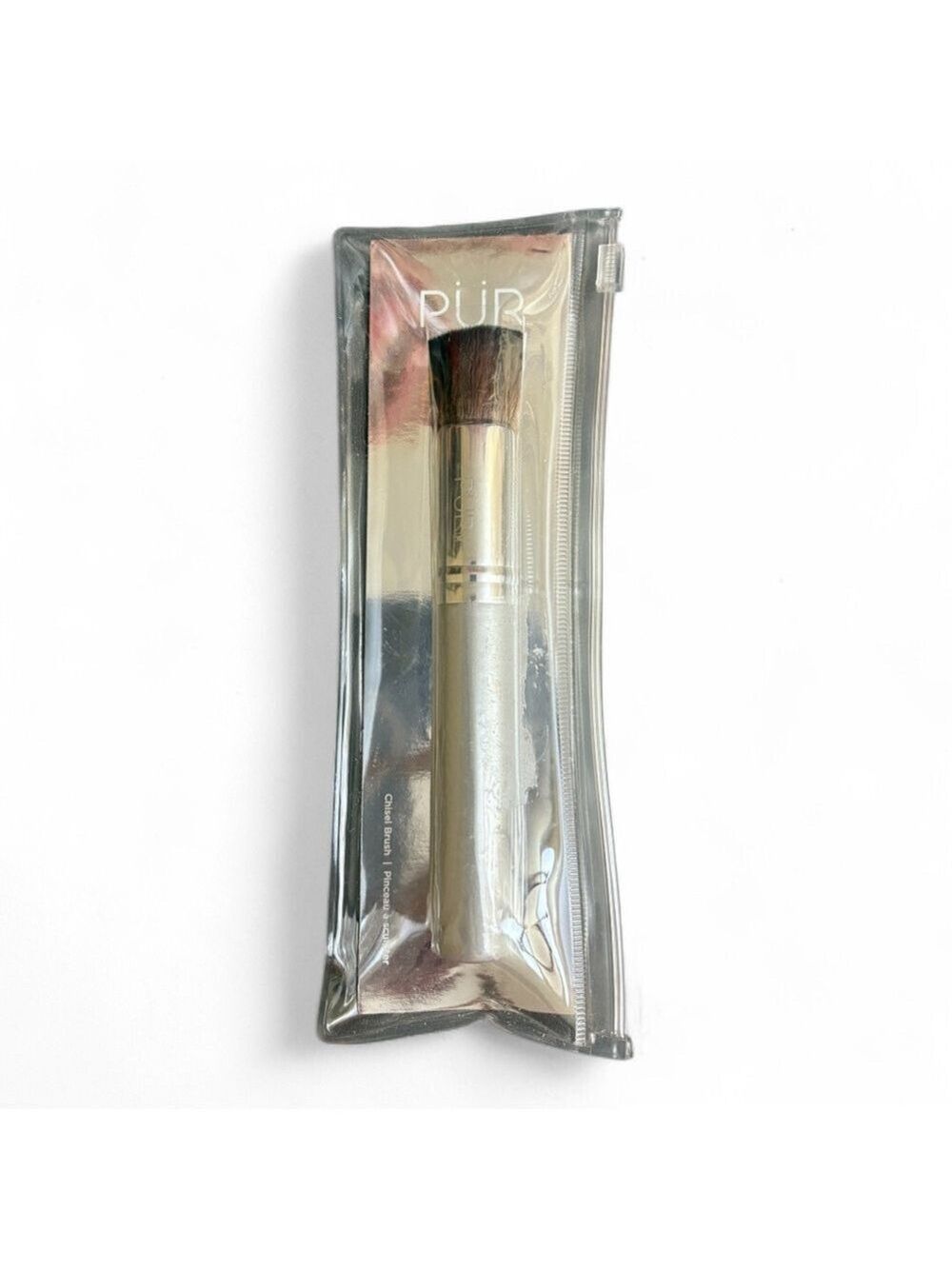 PÜR Chisel Brush with Case NIP